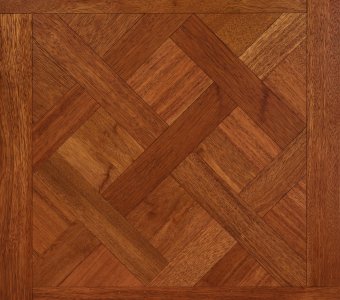 Merbau Natural Panel - Birmingham Pattern