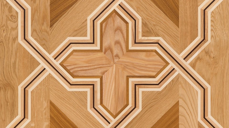 Kaseton intarsjowany - wzór Edward