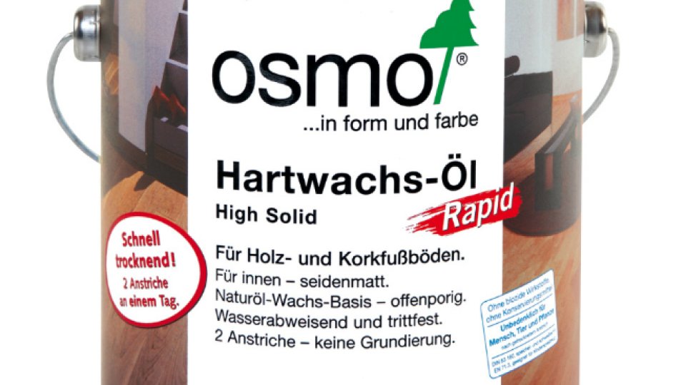 Wosk Twardy Olejny Rapid - Bezbarwny Jedwabisty Połysk 3232