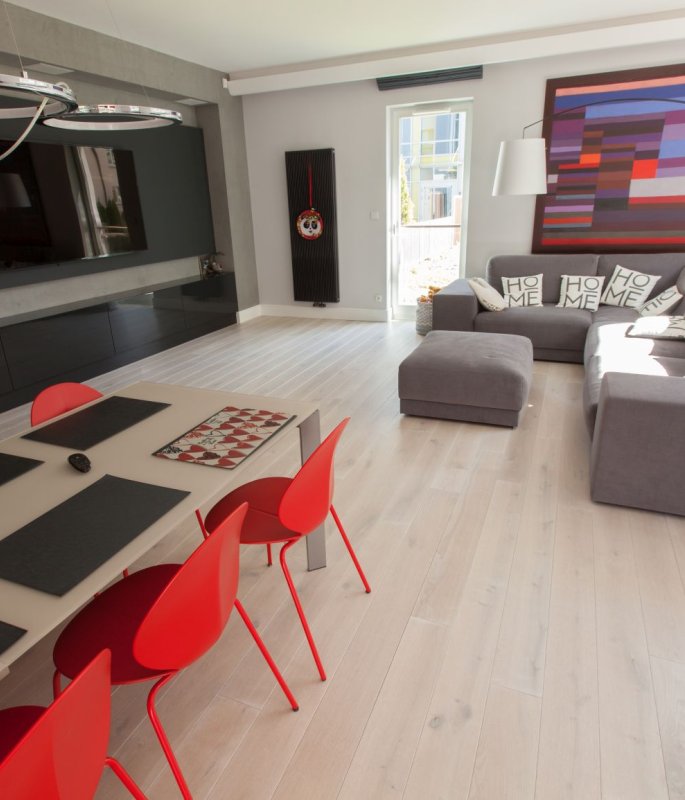 Color Floor - Oak Polar Rustic