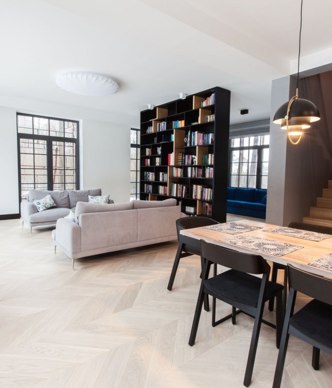 Finish Jodła Francuska Dąb Bielony 