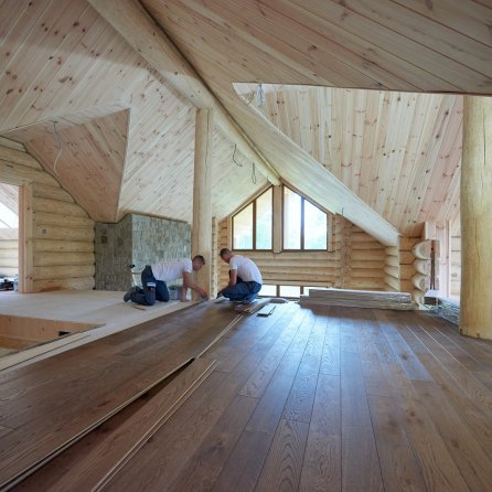 Montaż podłogi - Polskie Dęby - Dąb Cynamonowy