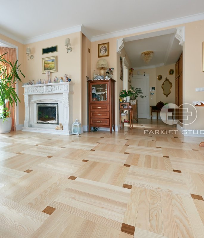 Wonder Floor Oak Light Parquet + Oak Memphis Inserts