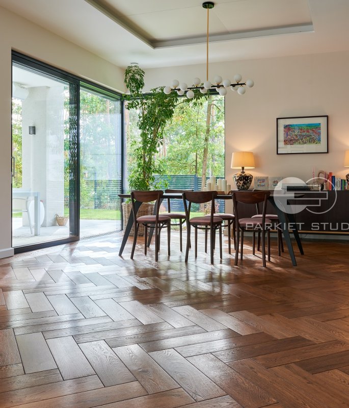 Color Floor Classic Spruce Brown Rustic - 360°