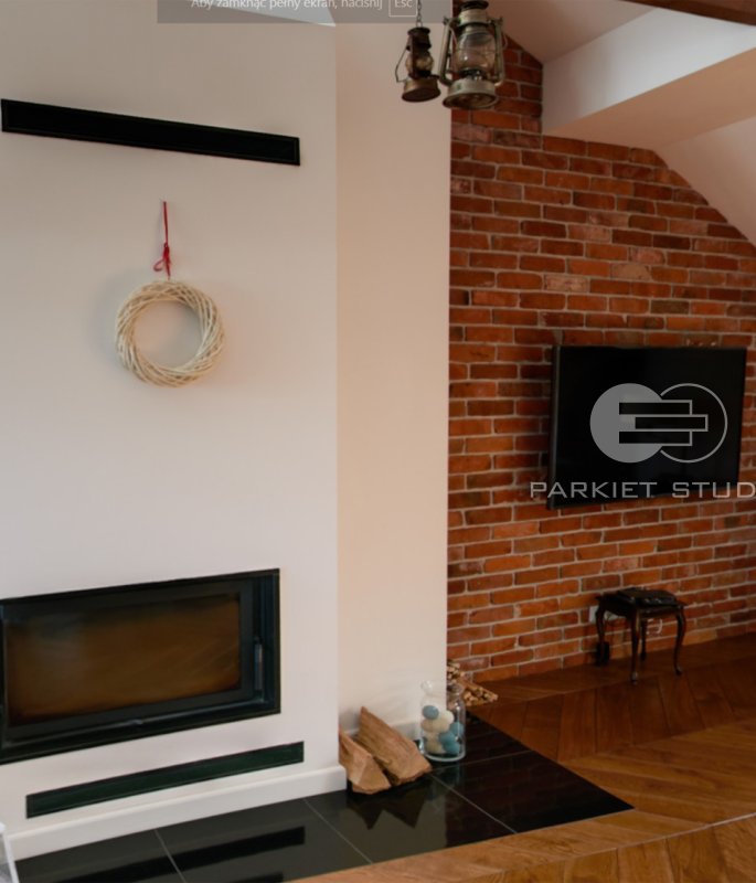 Color Floor French Spruce Oak Brown Rustic - 360°