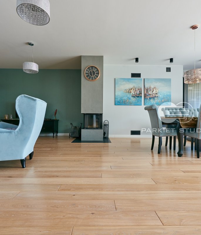 Color Floor Oak - White Patina