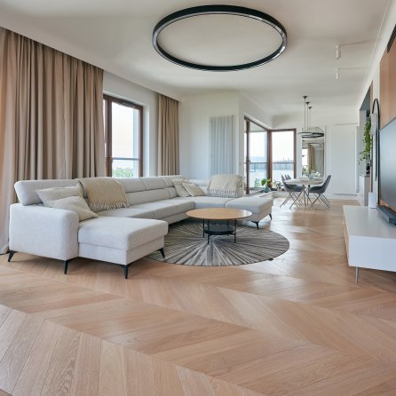 Color Floor Dąb Jodła Francuska White Natura  