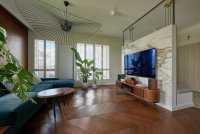 Jodła Francuska Dąb Brown Lakierowana