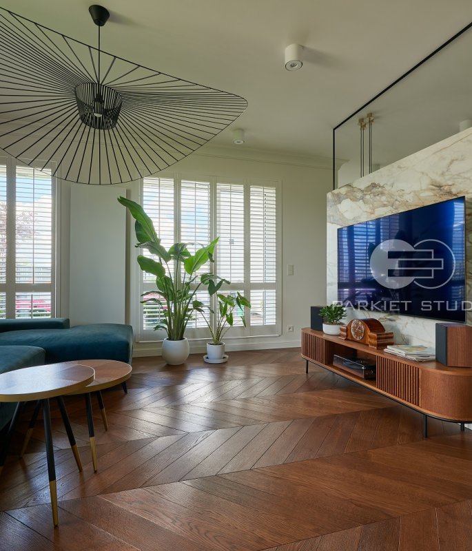 Color Floor French Spruce Oak Brown Standard