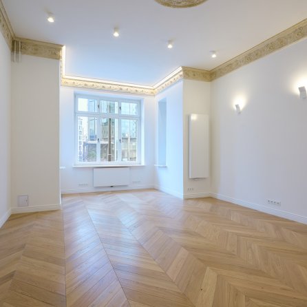 Color Floor Jodła Francuska Dąb Polar Standard - projekt: Jasicka & Śnieżek Interior Design