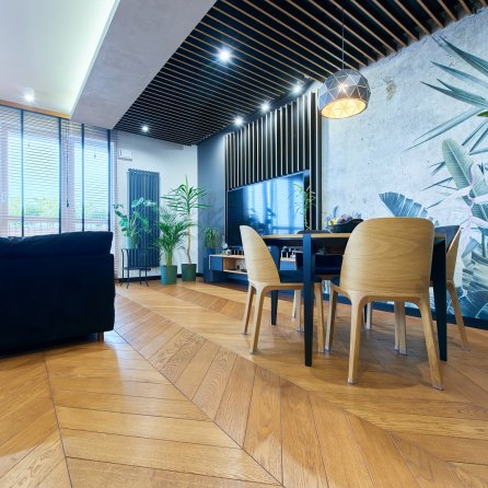 Color Floor - Jodła Francuska Dąb Sabbia Natura