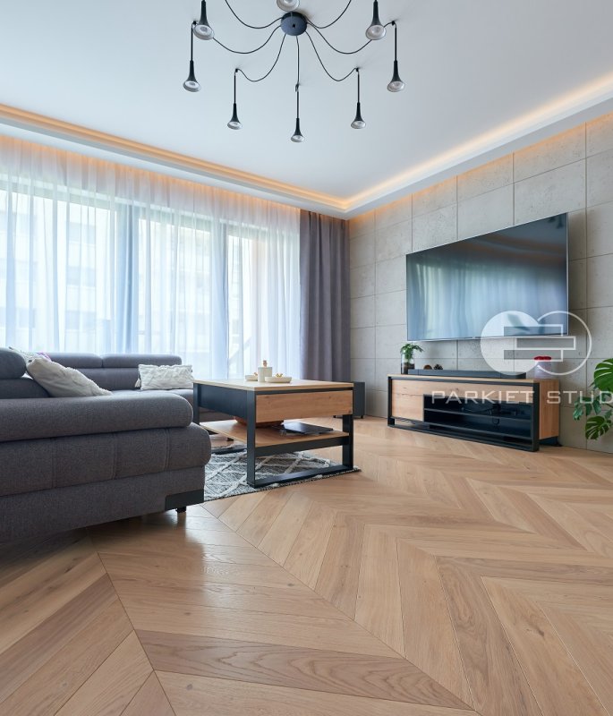 Color Floor French Spruce Oak White Standard