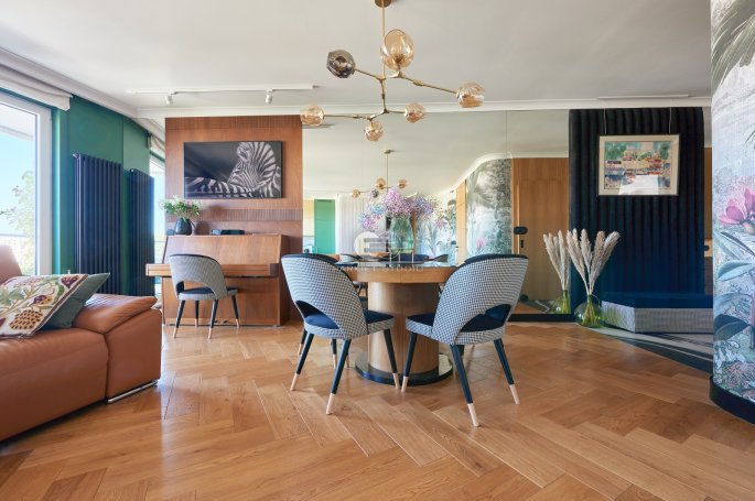 Color Floor Spruce Classic Oak Amber Standard