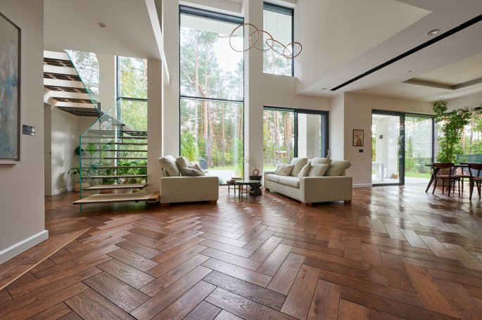 Color Floor Jodła Klasyczna Dąb Brown Rustyk