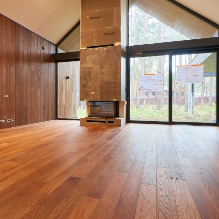 Montaż podłogi - Finish Deska Dąb Thermo Antyk Natura