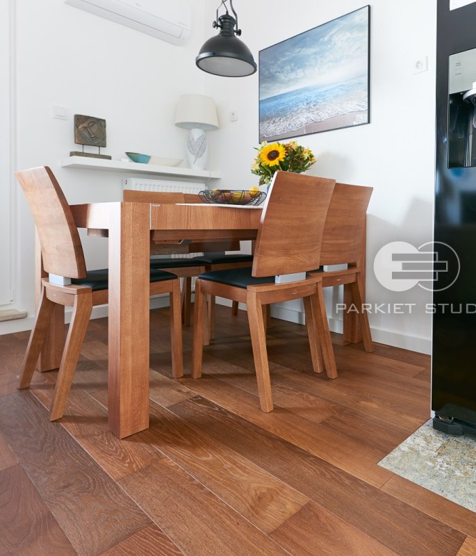 Finish Deska Dąb Thermo Antyk 