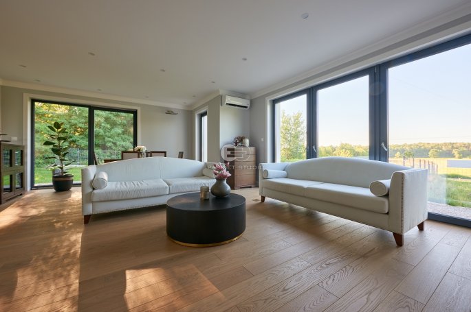 Finish ECO Oak Satin Grey Exclusive Board - 360°