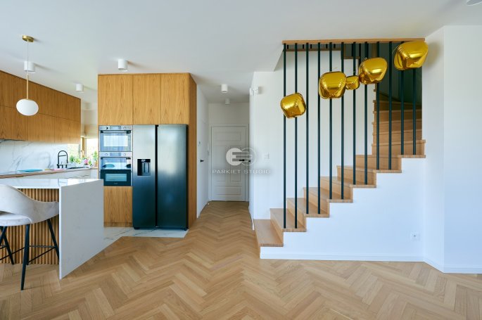 Finish Jodełka Classic EKO Oak Latte Macchiato