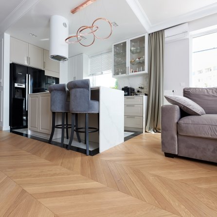 Finish Jodła Francuska - Dąb Latte Macchiato