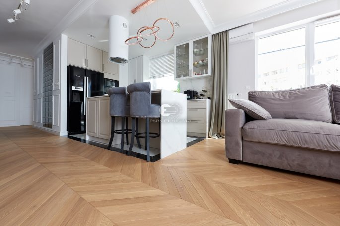 Finish French Spruce - Oak Latte Macchiato