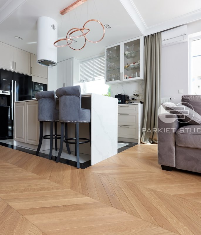 Finish French Spruce - Oak Latte Macchiato