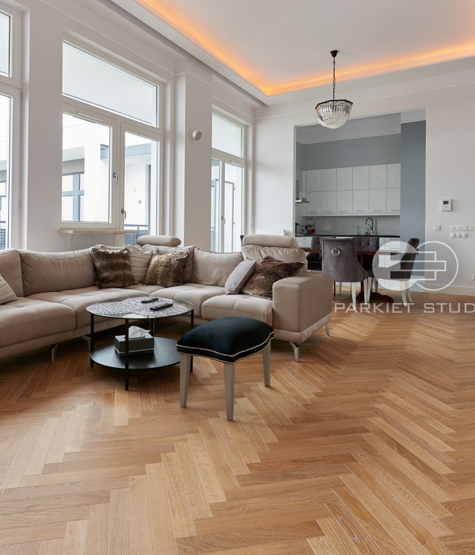 Finish Parkiet Jodła Klasyczna Dąb Bielony I  