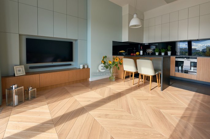 Color Floor - French Fir Oak Polar Standard