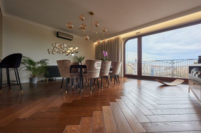 Classic Spruce Color Floor Oak Brown Nature