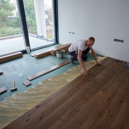 Montaż podłogi - Art of wood - Dąb Aversa Country 