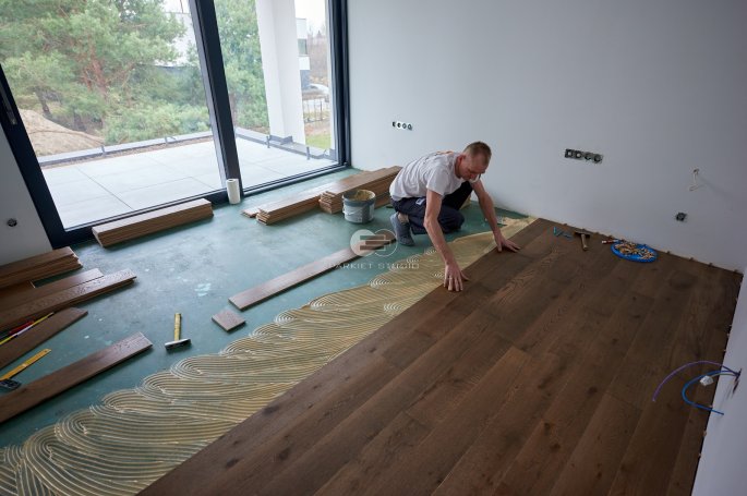 Floor installation - Art of Wood - Oak Aversa Country