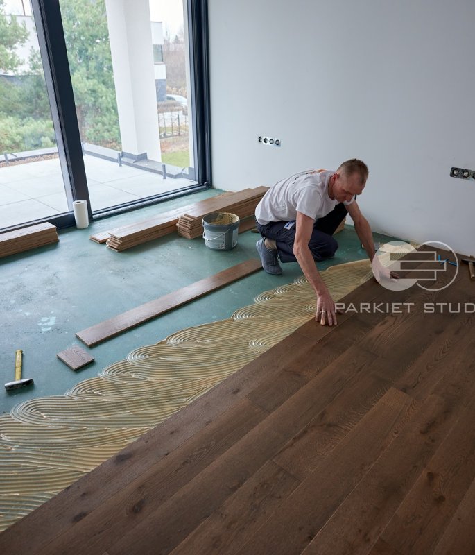Floor installation - Art of Wood - Oak Aversa Country