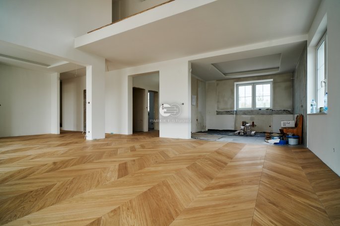 Floor installation - Art Of Wood Retro French Spruce Oak Bari Natur