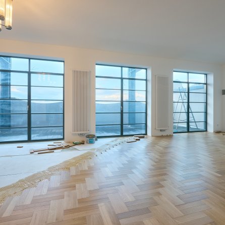 Montaż podłogi - Art Of Wood Jodełka klasyczna podwójna Dąb Bari