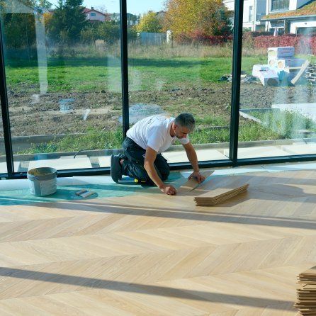 Montaż podłogi - Art Of Wood Jodła Francuska Dąb Imperia Natura