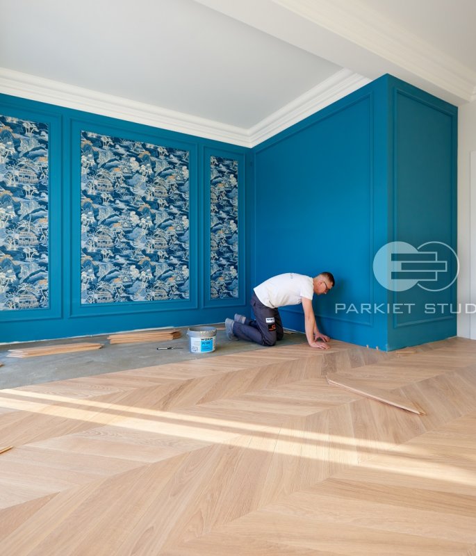 Floor installation - Art of Wood Retro - French Fir Oak Imperia