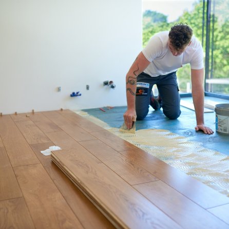 Montaż podłogi - Color Floor Dąb Amber