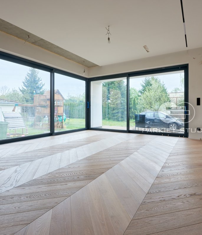 Floor installation - Color Floor French Spruce Oak Alaska Natural
