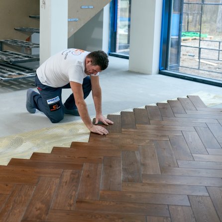 Montaż podłogi - Color Floor Jodła Klasyczna Brown Rustyk