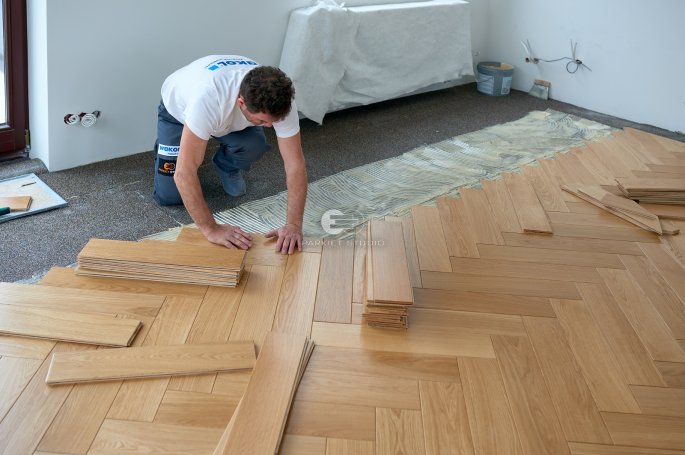 Floor installation - Color Floor Spruce Classic Oak Classic