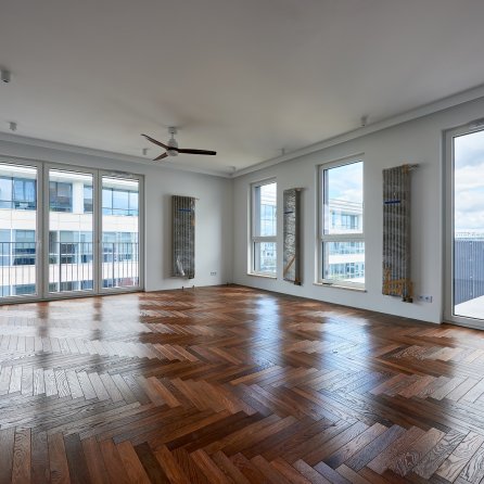 Montaż podłogi - Finish Parkiet Jodła Klasyczna Dąb Thermo Antyk  