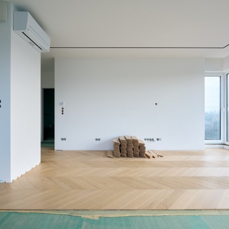 Montaż podłogi - Polish Floors Jodła Francuska Dąb Jaśmin Select