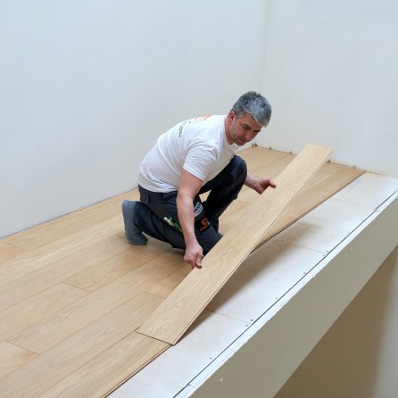 Montaż podłogi -  Polskie Dęby - Dąb Piaskowy Prime