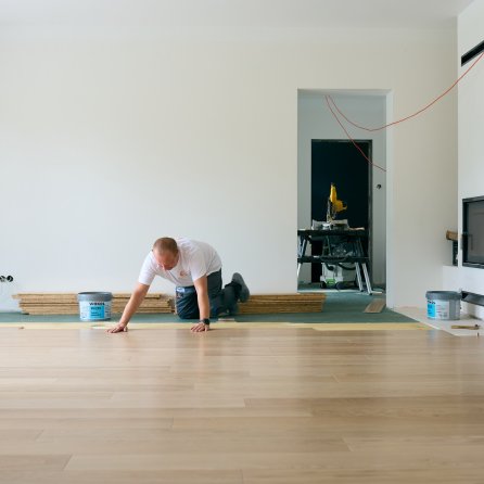 Montaż podłogi - Wonder Floor Dąb Cameron Authentic