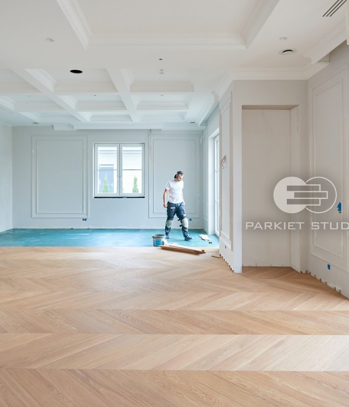Floor installation - Wonder Floor French Spruce Baltimore Natur