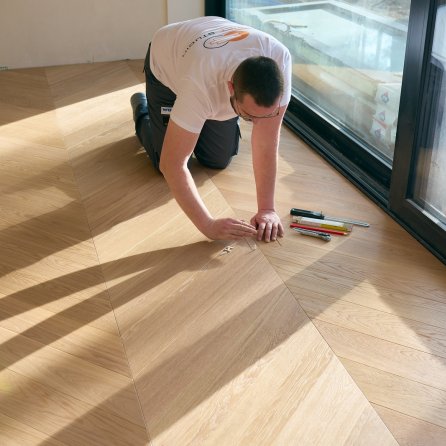 Montaż podłogi - Wonder Floor Jodła Francuska Dąb Colby Natur