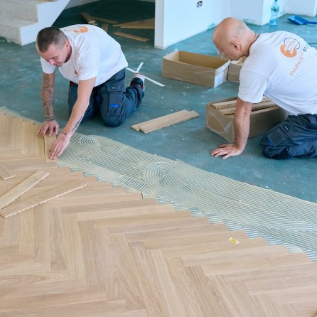 Montaż podłogi - Wonder Floor Jodła Klasyczna Dąb Colby Natur