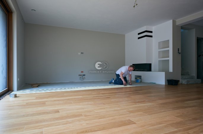 Floor installation - Wonder Floor Oak Amarillo Authentic