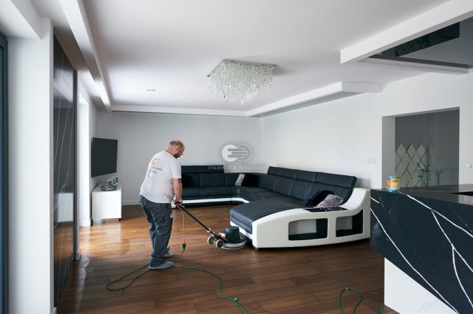 Floor oiling - Color Floor Oak Ebony Standard