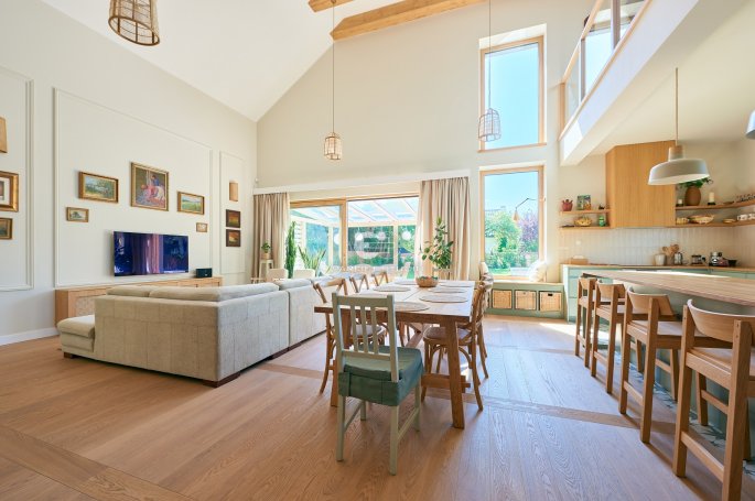 Wonder Floor Oak Medford Natural Krakow Pattern