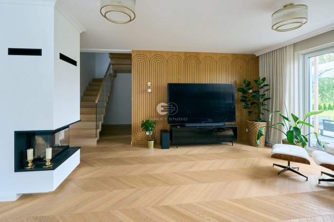 Wonder Floor Jodła Francuska Dąb Cincinati Natur